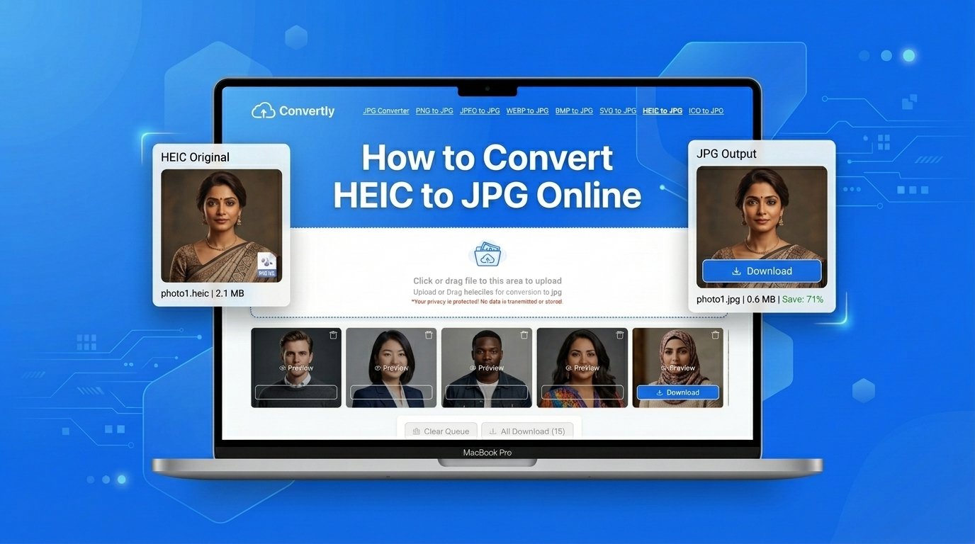 How to convert HEIC to JPG online for free