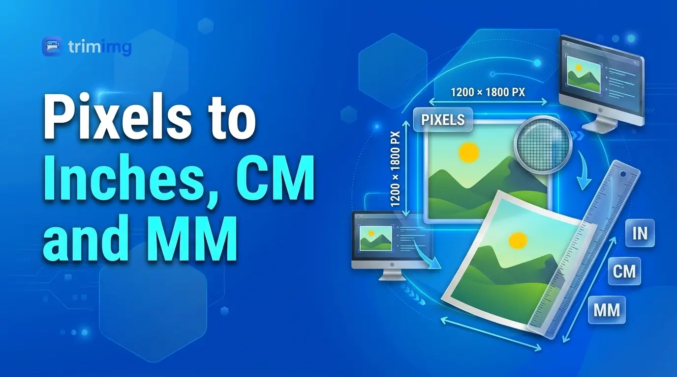 Pixels to Inches, CM & MM: DPI Conversion Chart